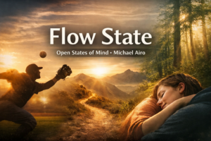 Michael Airo on flow state and the three open states of mind, flow, grounded, and abundant.