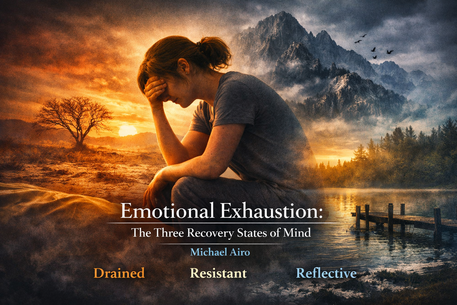 Michael Airo on emotional exhaustion and the three recovery states of mind, drained, resistant, and reflective.